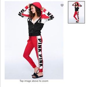 NWT Victoria’s Secret Pink Colorblock Red Set